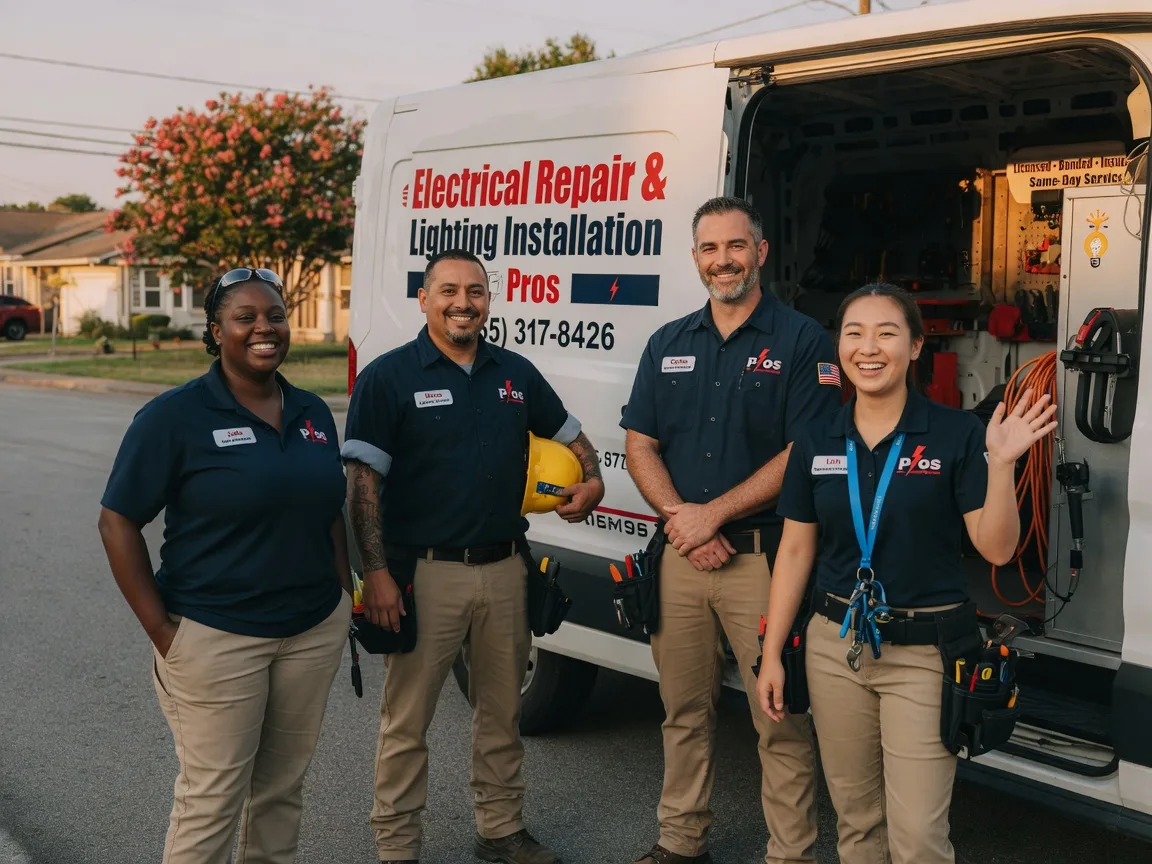 Licensed Electrician company in Hobson, TX